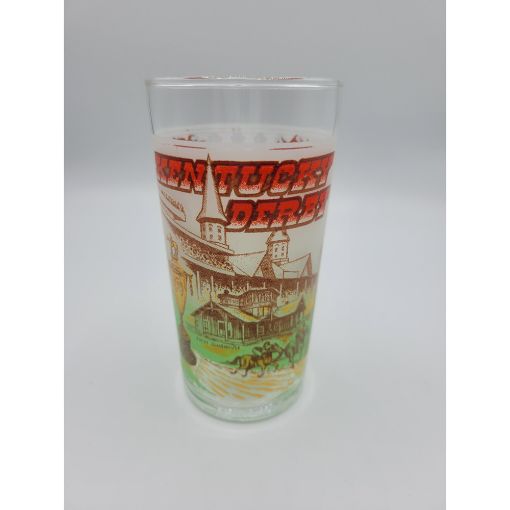 Vintage Childrens Kids Juice Glasses Blue Green‎ Bears Bunnies (2)